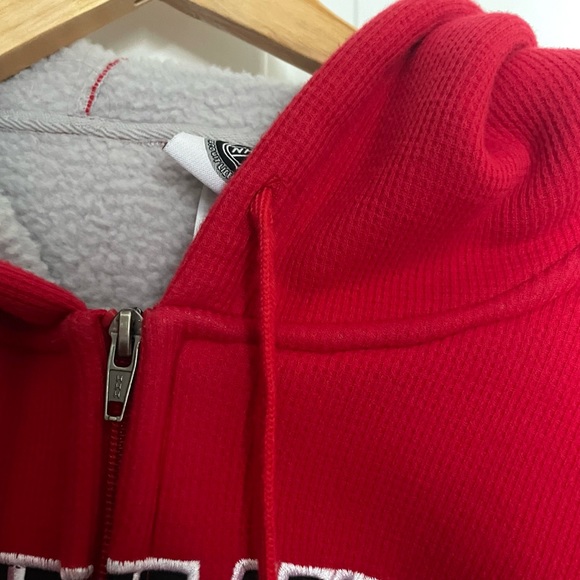 Blackhawks Official NHL Thick Zip Up Men’s Size M - Picture 3 of 6